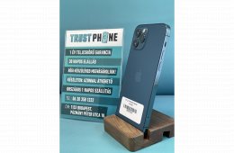 !! 1 ÉV GARANCIA !! iPhone 12 Pro Pacific Blue 128 GB – TRT533 – 100% AKKU