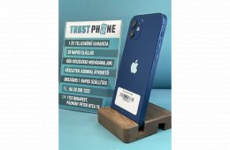 !! 1 ÉV GARANCIA !! iPhone 12 Blue 64 GB – TRU8133 – 100% AKKU