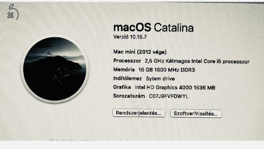 Eladó Mac mini