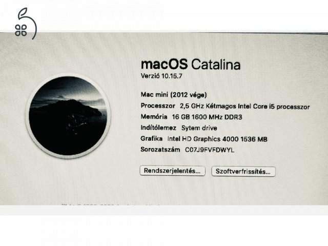 Eladó Mac mini