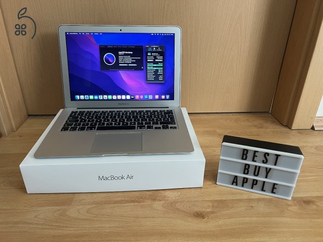 2017 MacBook Air 13 / i5 1.8 GHz / 8GB / 128GB SSD / Magyar / Új Aksival / Korrekt Áron Eladó ! ! !