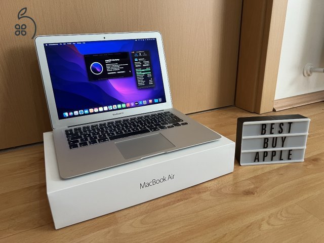 2017 MacBook Air 13 / i5 / 8GB / 128GB SSD / Magyar / 100% Aksi / Korrekt Áron Eladó ! ! !