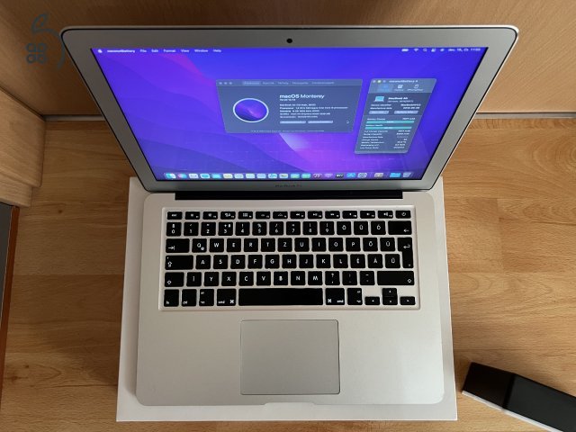 2017 MacBook Air 13 / i5 / 8GB / 128GB SSD / Magyar / 100% Aksi / Korrekt Áron Eladó ! ! !