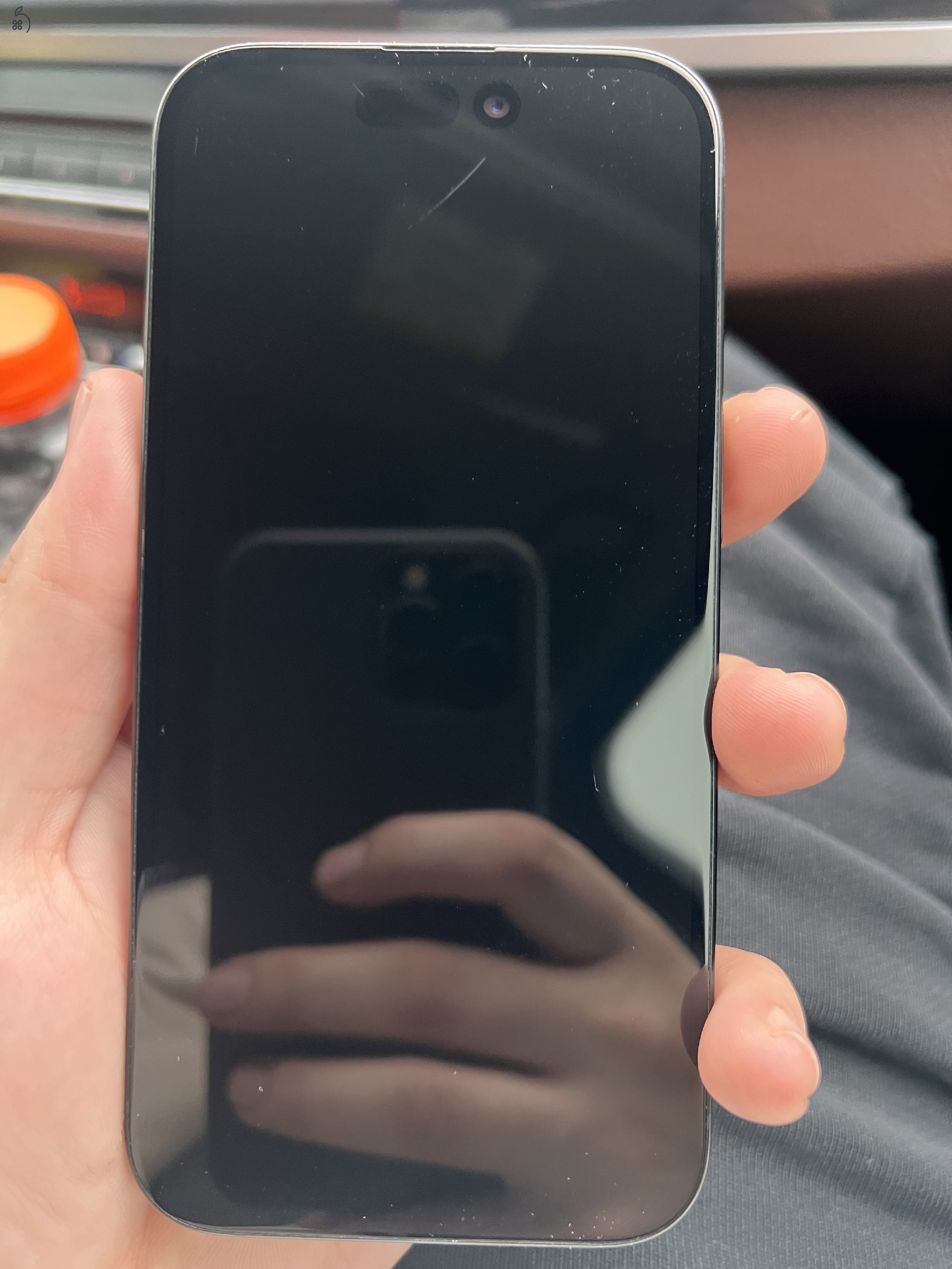 iPhone 15 Black 256GB Független.Kisebb Karc A Képernyőn 2025 03.ig Garancia