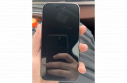 iPhone 15 Black 256GB Független.Kisebb Karc A Képernyőn 2025 03.ig Garancia