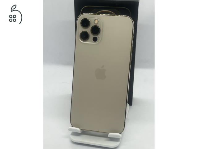 Iphone 12 Pro 128GB GOLD, Független 100% Új AKKU, Üzletből Garanciával