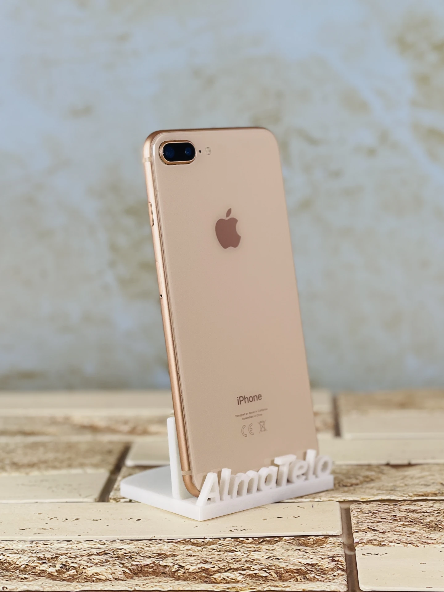 Apple iPhone 8 Plus 64 GB Rose Gold - 100% akku