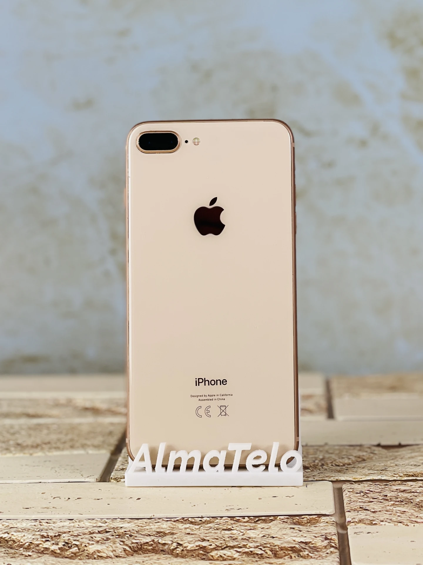 Apple iPhone 8 Plus 64 GB Rose Gold - 100% akku