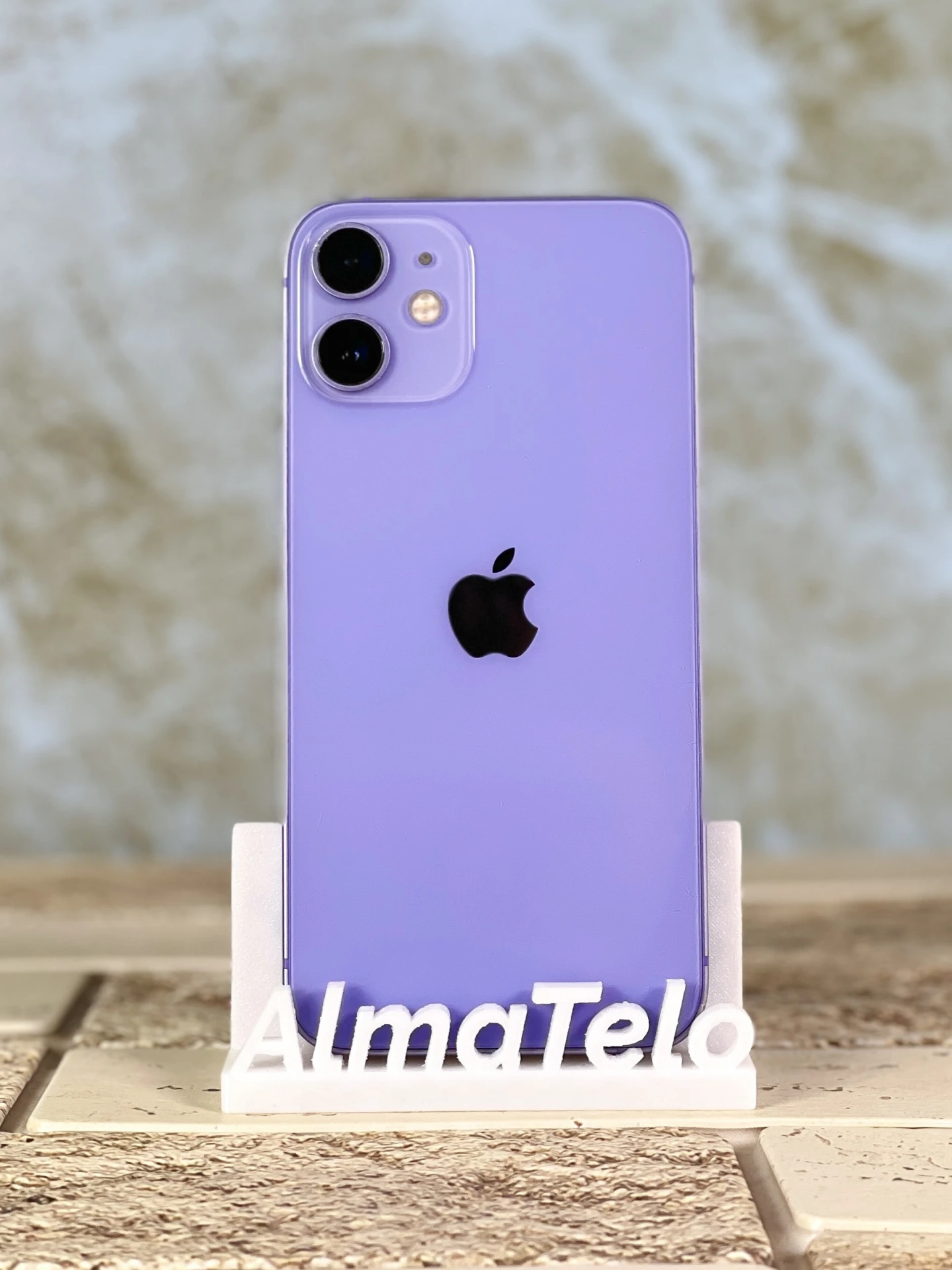 Apple iPhone 12 Mini 64 GB Purple - 100% akku