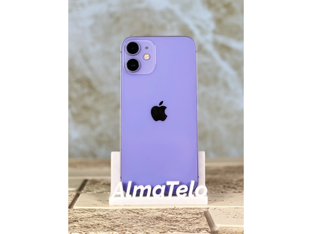 Apple iPhone 12 Mini 64 GB Purple - 100% akku