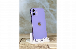 Apple iPhone 12 Mini 64 GB Purple - 100% akku