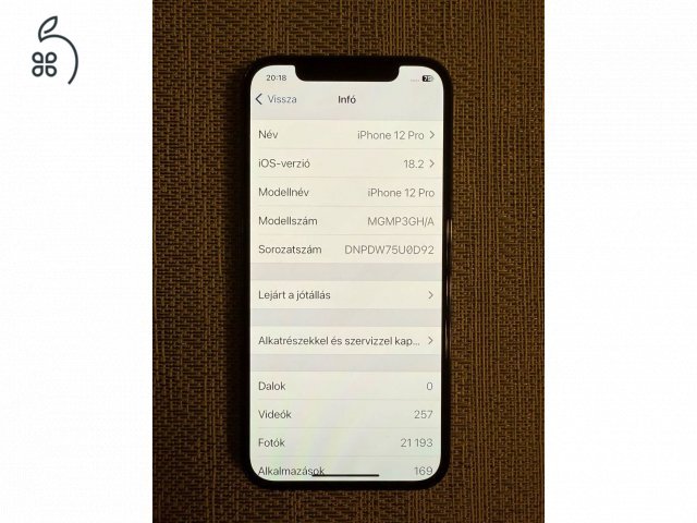  Apple iPhone 12 Pro 256GB spacegrey