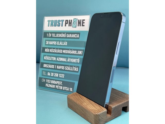 !! 1 ÉV GARANCIA !! iPhone 13 Pro Blue 128 GB – TRT455 – 100% AKKU