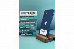 !! 1 ÉV GARANCIA !! iPhone 12 Blue 64 GB – TRT558 – 100% AKKU