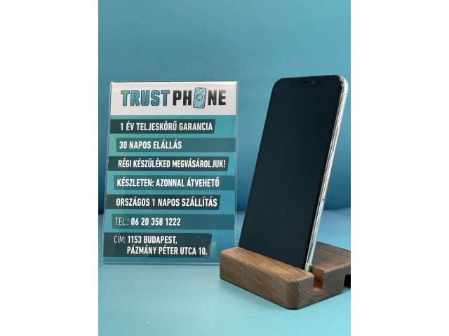 !! 1 ÉV GARANCIA !! iPhone 11 Pro Silver 64 GB – TRT161 – 100% AKKU