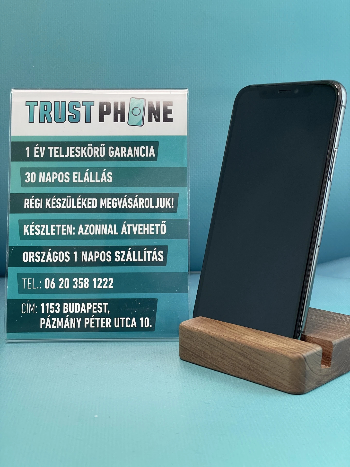 !! 1 ÉV GARANCIA !! iPhone 11 Pro Space Gray 64 GB – TRT345 – 100% AKKU