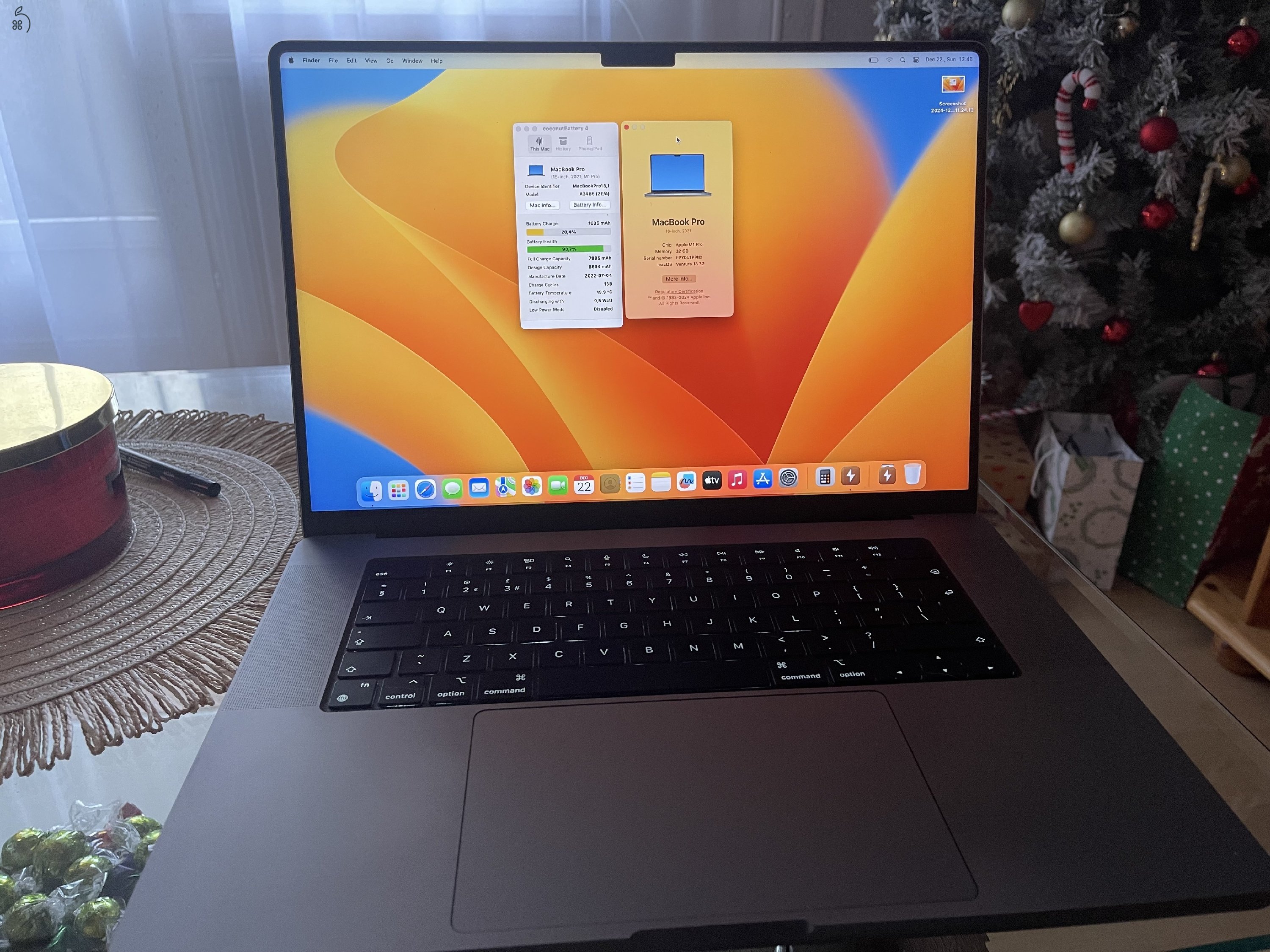 Macbook pro M1 16