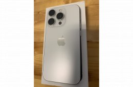 iPhone 15 Pro White Titanium 128GB független, szép állpotú