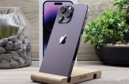 iPhone 14 Pro Max Deep Purple 128GB 1 ÉV Garanciával Számlával Aksi 94%