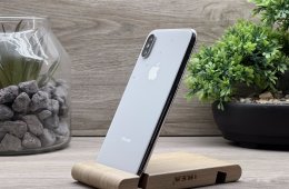 iPhone XS Silver 256GB 1 ÉV Garanciával Számlával Aksi 100%