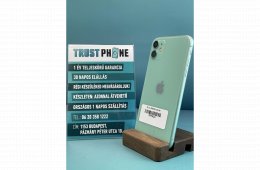 !! 1 ÉV GARANCIA !! iPhone 11 Green 128 GB – TRT410 – 100% AKKU