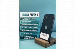 !! 1 ÉV GARANCIA !! iPhone 12 Mini Black 64 GB – TRT686 – 100% AKKU