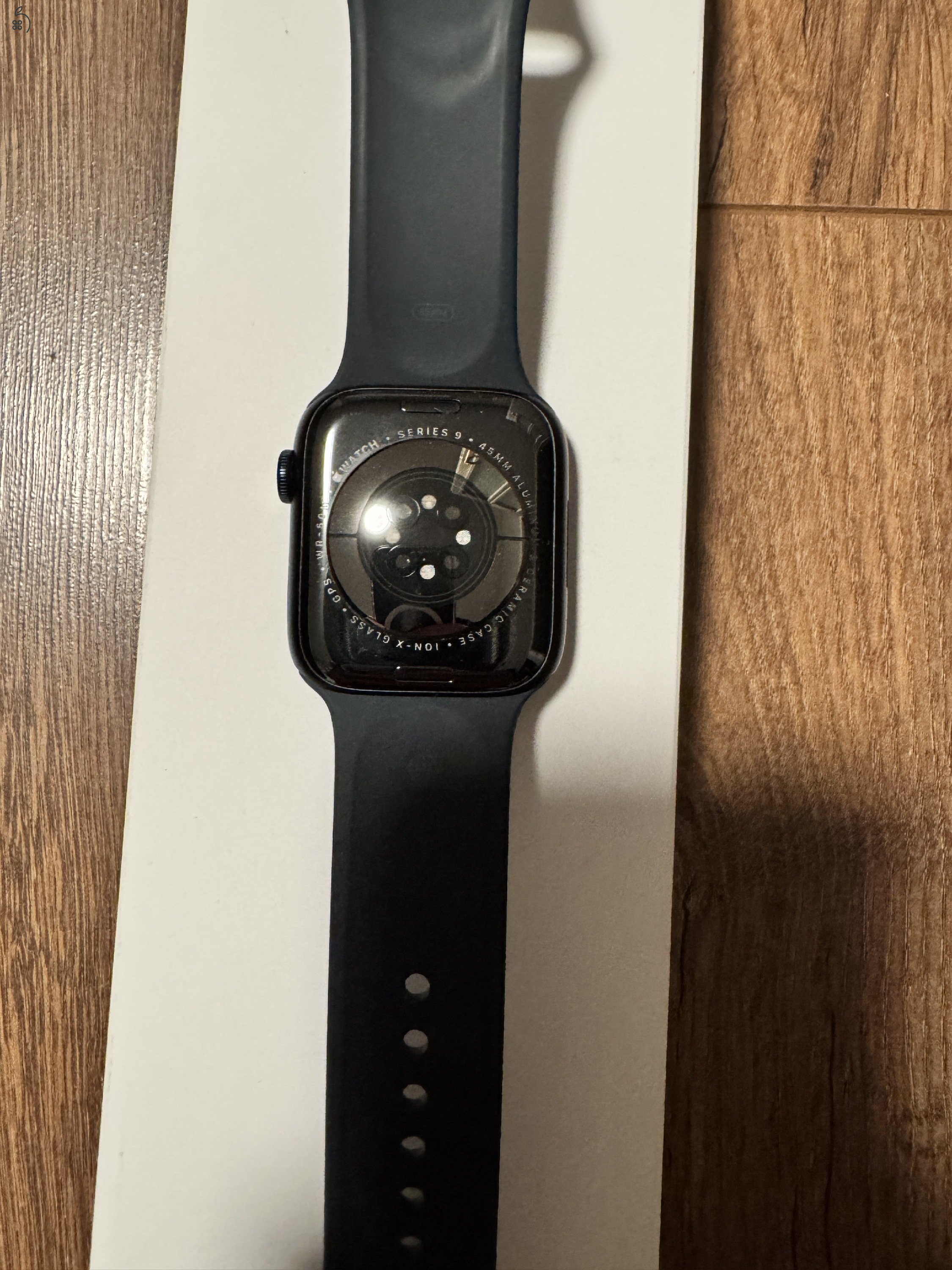 Apple Watch Series 9 45MM GPS Alu Éjfekete