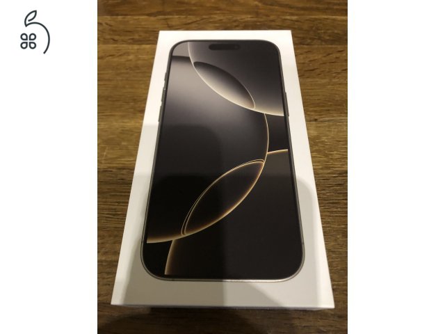 iPhone 16 Pro 512GB - (Natur titan) - Csak 1db! 