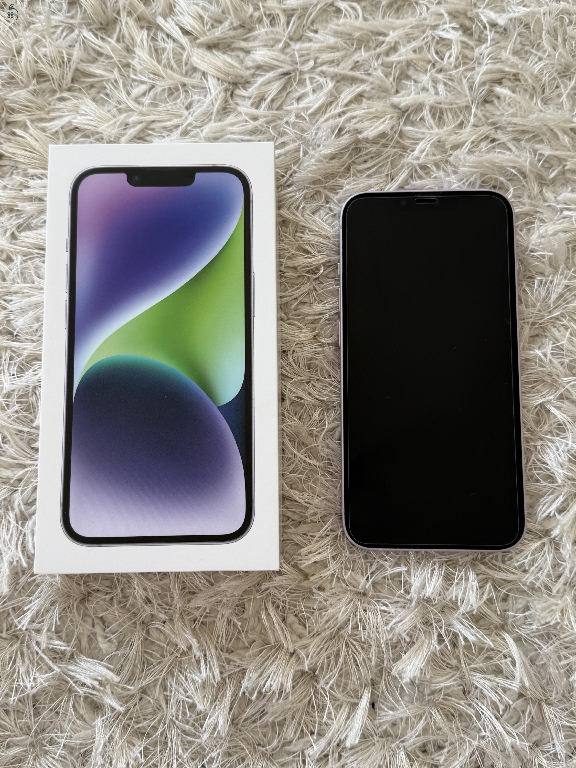 Eladó iPhone 14 halvány lila , kártyafüggetlen, 128 GB