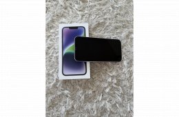 Eladó iPhone 14 halvány lila , kártyafüggetlen, 128 GB