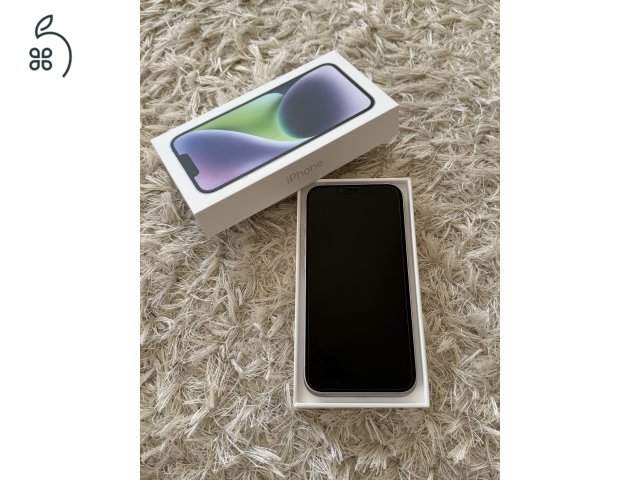 Eladó iPhone 14 halvány lila , kártyafüggetlen, 128 GB