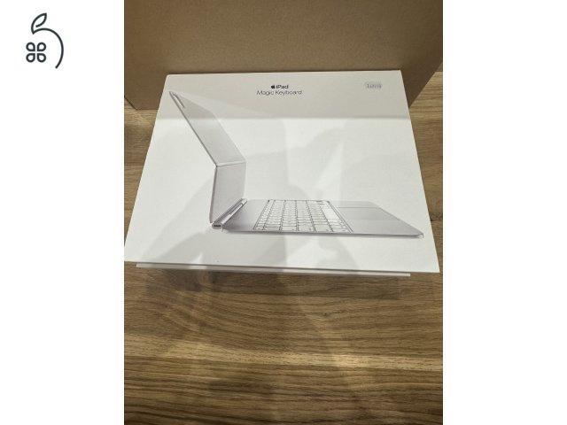 Apple magic keyboard - magyar- (fehér) ipad pro 13- inch (M4)készülékhez Eladó