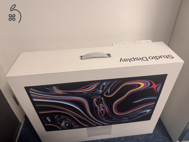 Új Bontatlan Apple Studio Display 27 5K Retina Thunderbolt Azonnal Átvehető Deák Térnél.