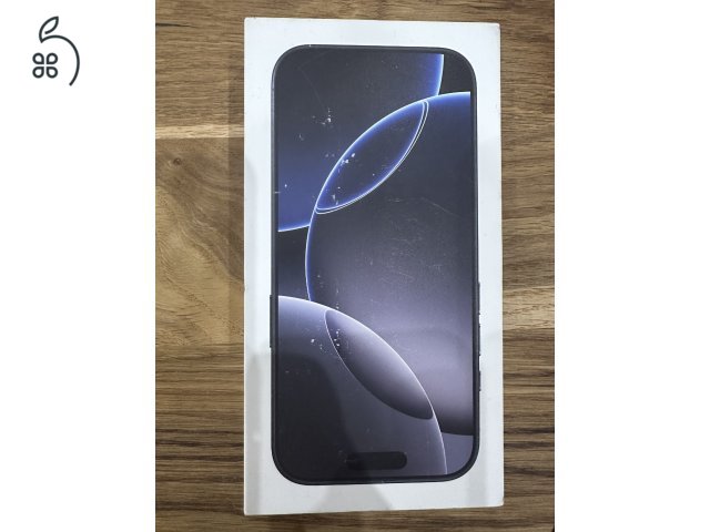 Eladó ajándékba kapott vadonatúj, bontatlan,vadonatúj, Apple iPhone 16 Pro 256GB  fekete titán készülékem (MYNH3HX/A) eladó