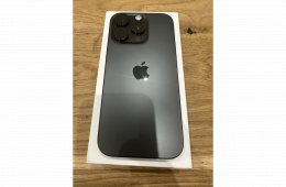 Új állapotú, nem használt, Apple iPhone 16 Pro 256GB  fekete titán készülékem (MYNH3HX/A) eladó 