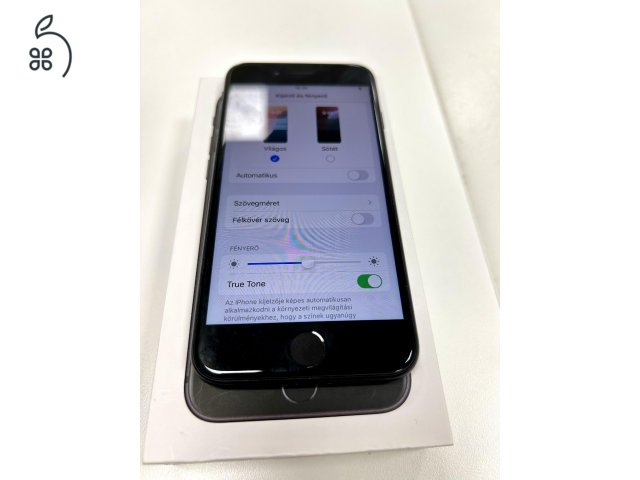 iPhone SE 2020 64GB Fekete Független Akku 84% 3 Hó Gar + Beszámítás! 