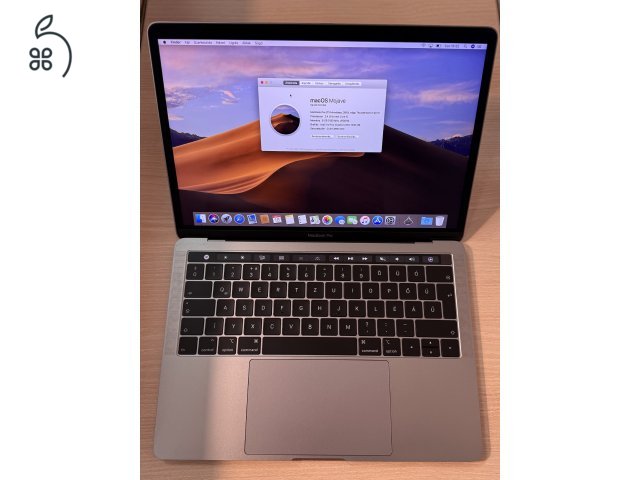 MacBook Pro 13” Space Gray 2019 touchbar