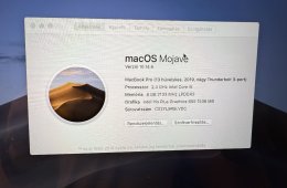 MacBook Pro 13” Space Gray 2019 touchbar