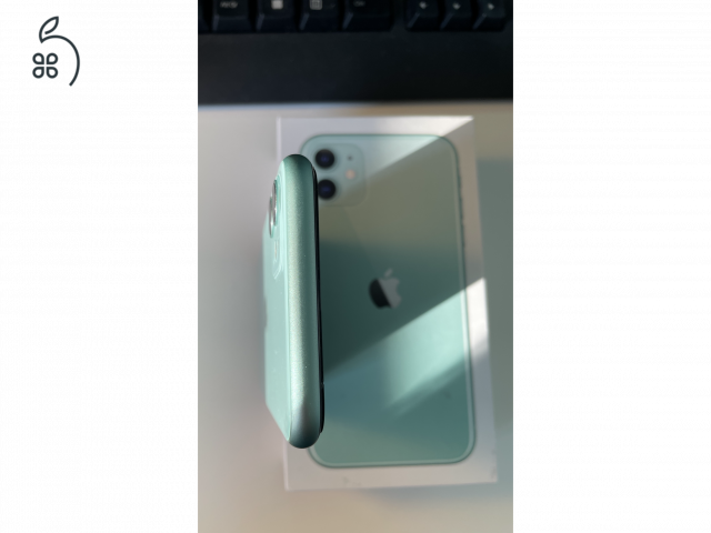 iPhone 11 128GB 100% akksi, független, dobozzal, mint az új 