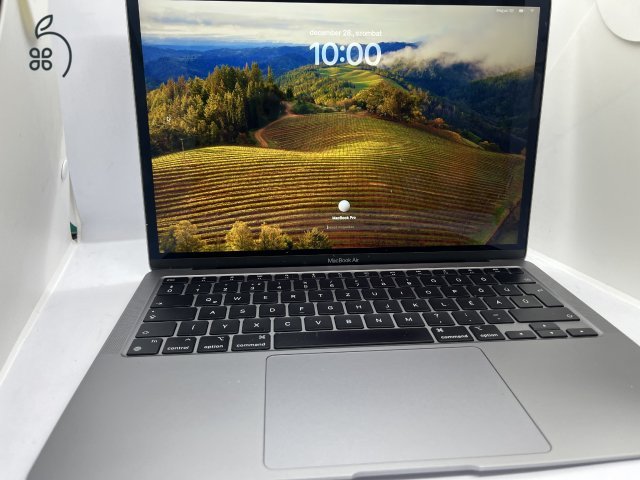 APPLE MACBOOK AIR M1 /2020/ 8GB/256GB, HUN BILL, ÜZLETBŐL, GARANCIÁVAL 