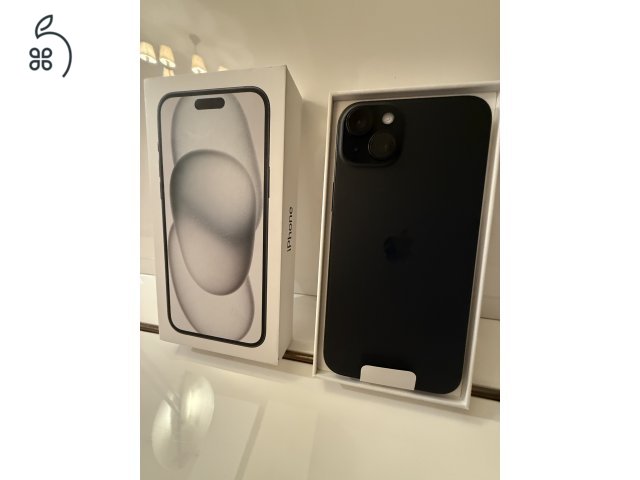 iPhone 15 Plus 128 Gb, fekete/Black