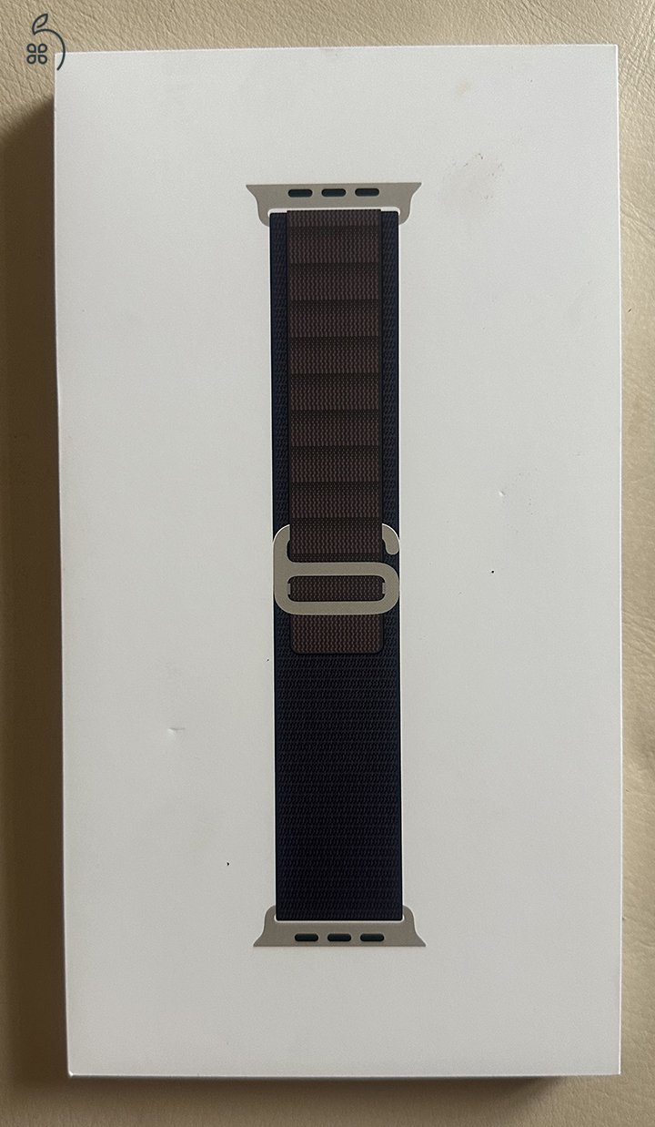 49mm Indigo Alpine Loop - Medium - Natural Titanium Finish