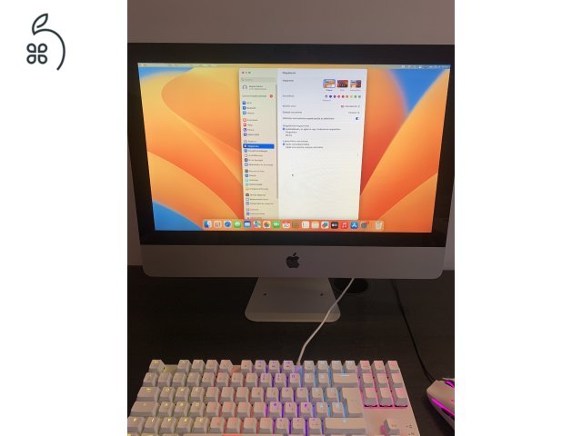 Imac 21,5coll Ventura  8Gb SSD 480Gb