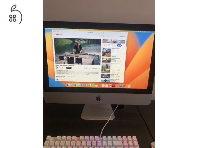 Imac 21,5coll Ventura  8Gb SSD 480Gb