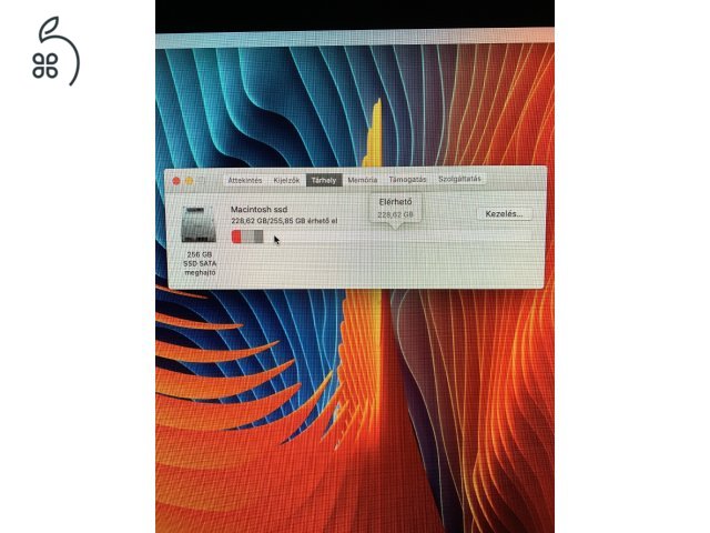 Imac 21,5coll Catalina  8Gb SSD 256Gb