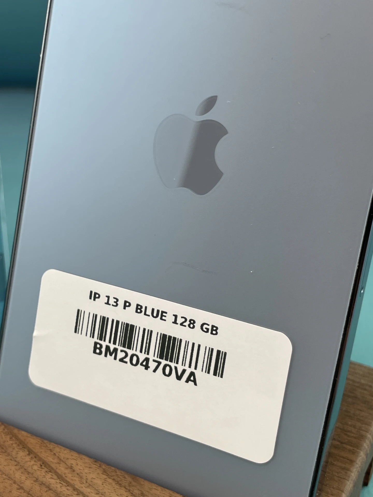 !! 1 ÉV GARANCIA !! iPhone 13 Pro Blue 128 GB – BM20470VA – 100% AKKU