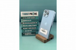 !! 1 ÉV GARANCIA !! iPhone 13 Pro Max Sierre Blue 256 GB – TRT731 – 100% AKKU