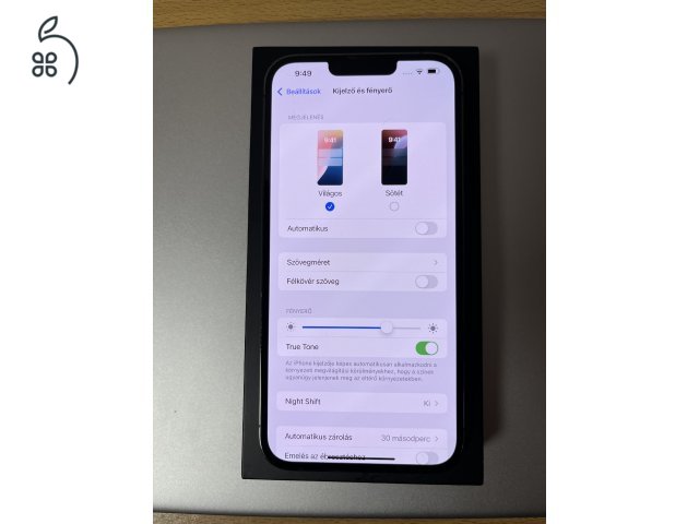 iPhone 13 Pro Max 128GB Garanciában újra cserélt. Akku 99%!