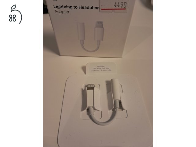 Új soha sem használt lightning jack átalakító