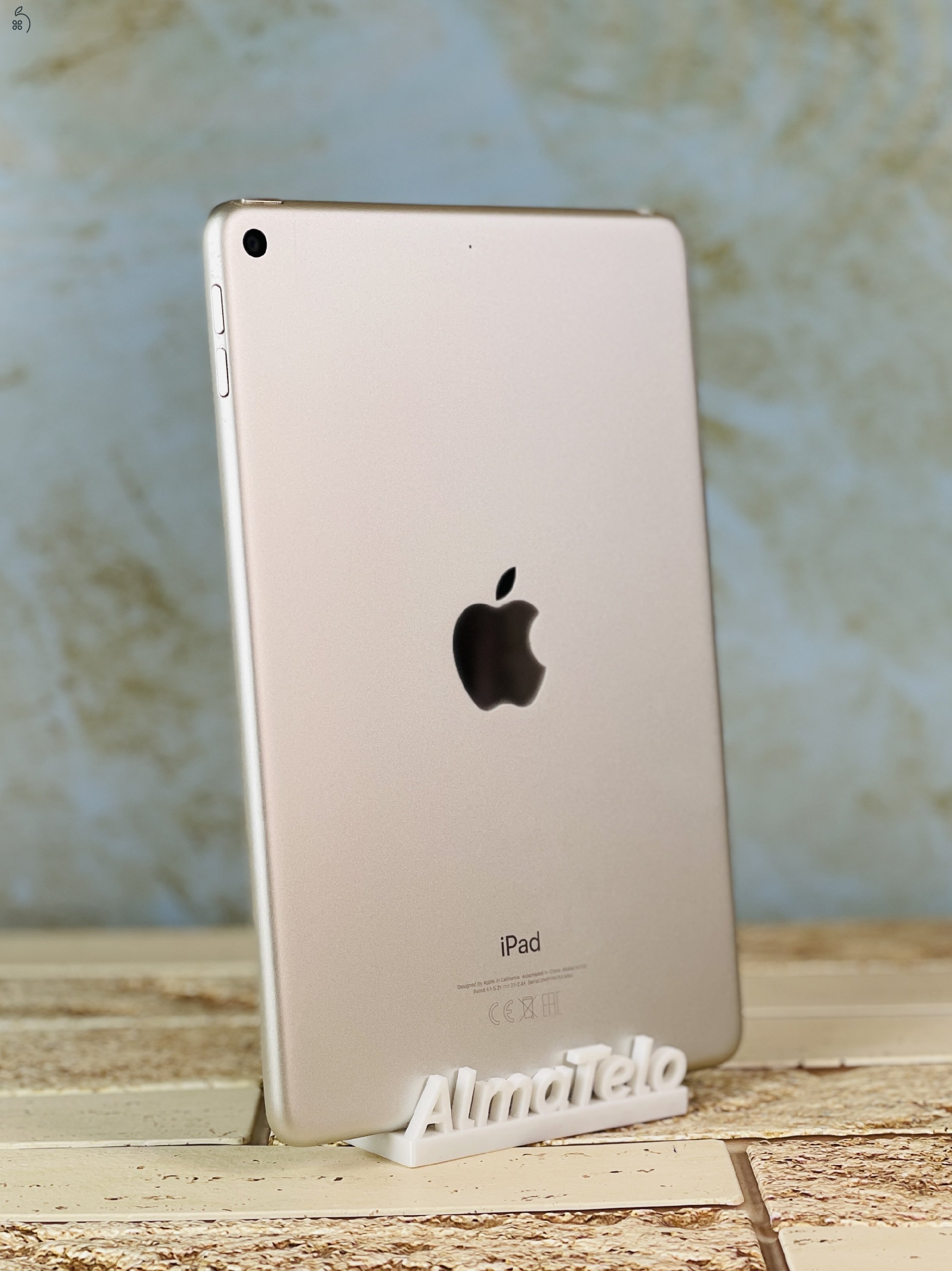 iPad Mini 5th gen 7.9 Wifi  A2133 64 GB Silver szép állapotú - 24 HÓ GARANCIA - 579